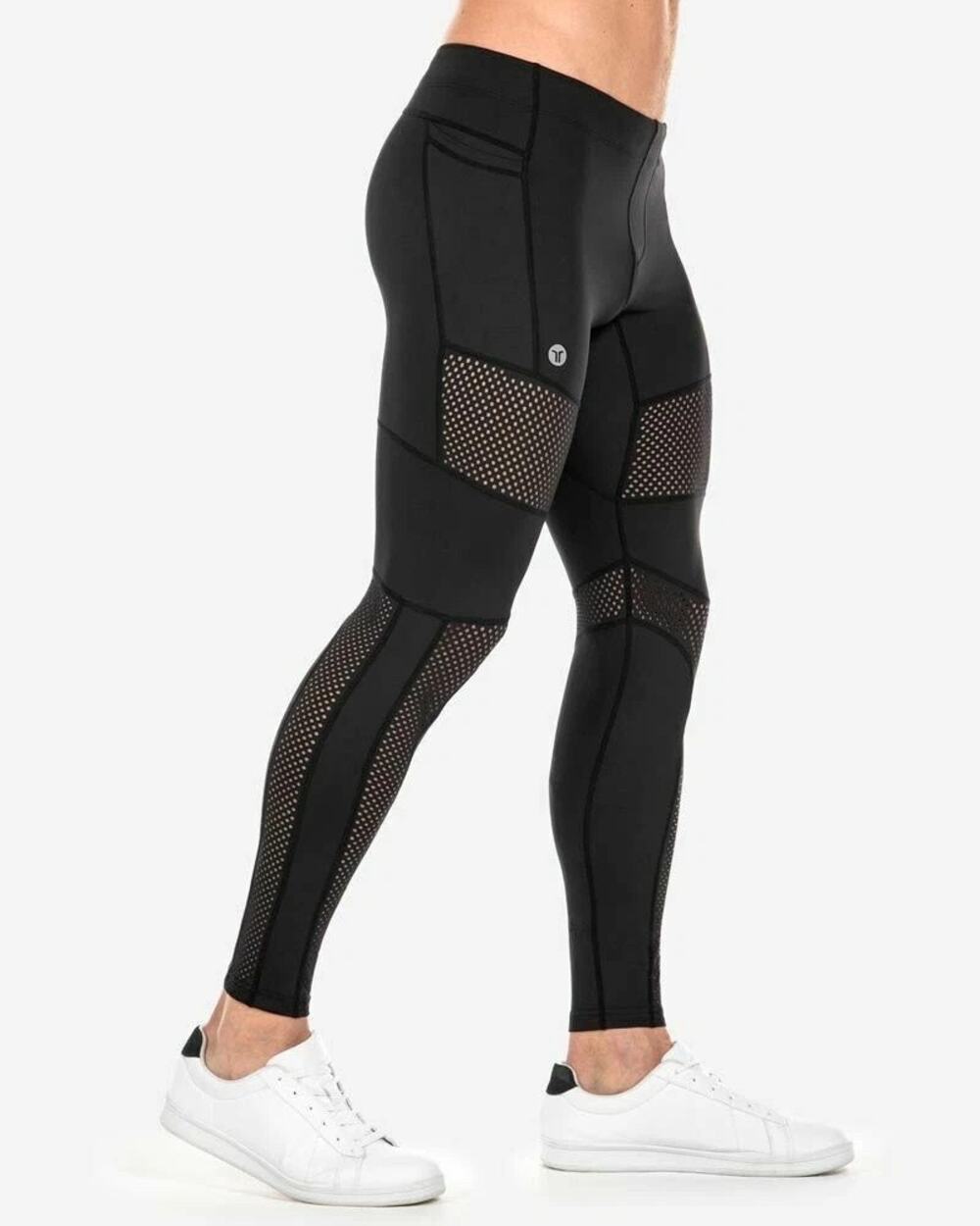 TEAMM8 AXIS Mesh Tight Laser Cut Panel Breathable Workout Leggings   Size: XS
